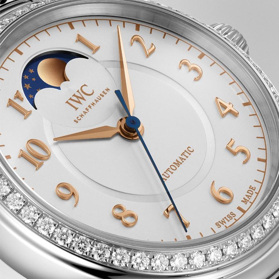 万国iwc 达文西系列女士月相自动机械腕表 手表 iw459307