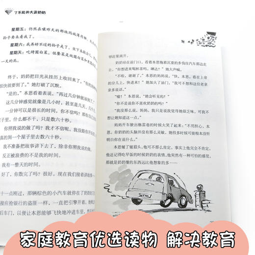 大卫·少年幽默小说系列 了不起的大盗奶奶 商品图4