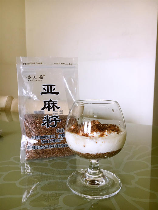 丨生态丨潘大嘴轻烘焙亚麻籽（熟）400克/袋 商品图4