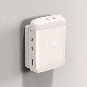 ROOME智能插座天猫精灵wifi插座面板墙壁式 家用USB充电器插线板 商品图1