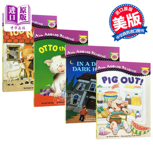 【中商原版】汪培珽初级阶段故事绘本4册 英文原版 All Aboard Reading(Picture Reader) 低幼亲子绘本 2-5岁 商品图0