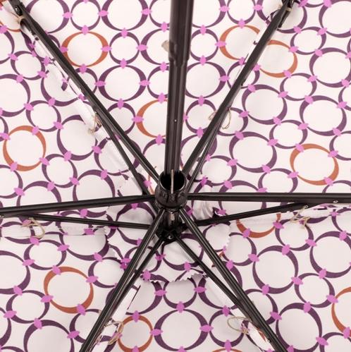 CESARE BRUNI品牌日本进口面料55cm*6K碳钢骨超轻春夏经典规则图形晴雨伞 75268 商品图14