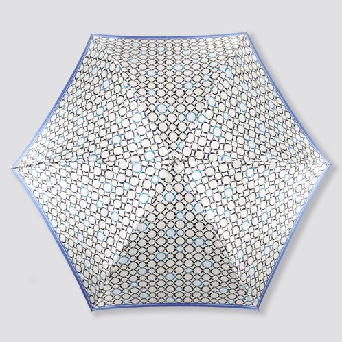CESARE BRUNI品牌日本进口面料55cm*6K碳钢骨超轻春夏经典规则图形晴雨伞 75268 商品图3