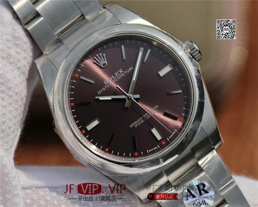 AR劳力士114300蚝式恒动系列.直径39mm.搭载订制版3132机芯.表壳表带与原版一致的运用904L钢材铸造而成【绝对可以通过国际标准的904L检测】 商品图4