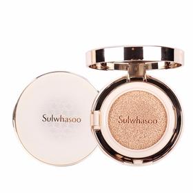 直邮 SULWHASOO/雪花秀 采淡致美气垫粉底液BB霜 #15 粉白色 SPF50+ PA+++ 2*15GJPY带授权招加盟代理