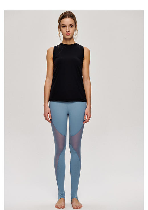 【100元任选4件】水沐伊朵春夏莱卡裸感面料瑜伽背心5335(无胸垫）（清仓产品，收货7天内支持调换、不退款） 商品图2