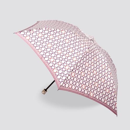 CESARE BRUNI品牌日本进口面料55cm*6K碳钢骨超轻春夏经典规则图形晴雨伞 75268 商品图2