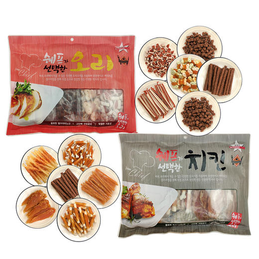 宠物零食大礼包600g袋装狗狗零食猫咪食品磨牙棒牛肉粒 商品图4