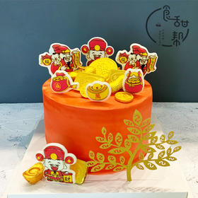 财神爷（需提前24小时预定）配送时间：12：00-18：00