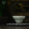 问鼎汝瓷天青老款花口杯 商品缩略图0