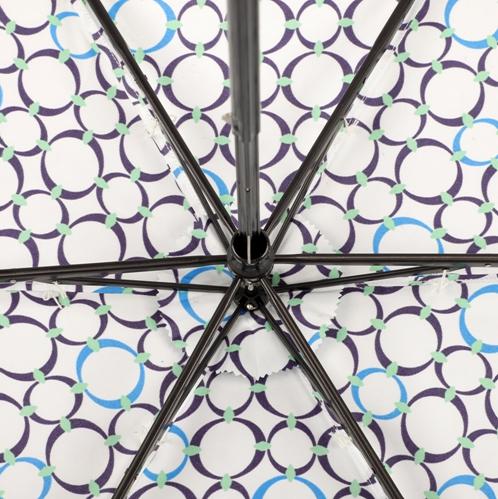 CESARE BRUNI品牌日本进口面料55cm*6K碳钢骨超轻春夏经典规则图形晴雨伞 75268 商品图10