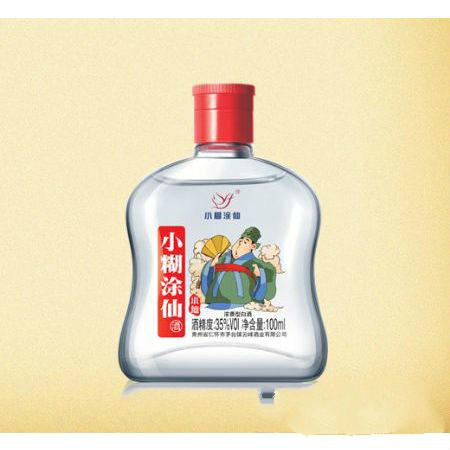 【推荐】2016年老酒   小糊涂仙  小仙100ML*24瓶  整箱装  35度 商品图0