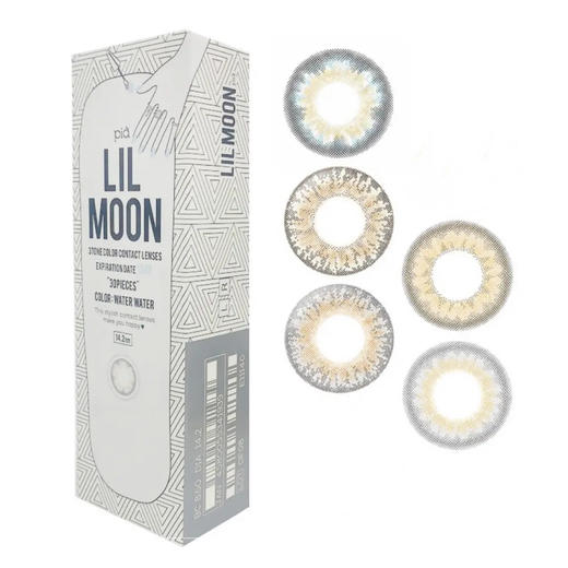 【日抛】「西安保税仓发货」Lil moon 日抛 一盒30片装 日本隐形眼镜美瞳lilmoon 商品图0