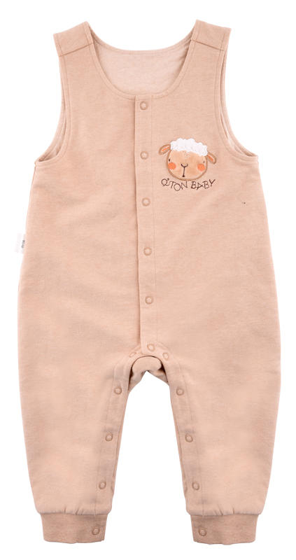 棉果果春秋季新疆彩棉男童女童背带裤M301204119413 商品图1