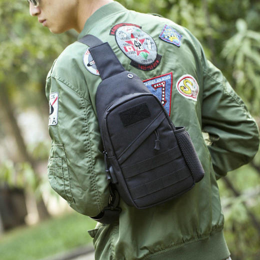 新款户外运动斜挎包男战术迷彩单肩包 商品图3