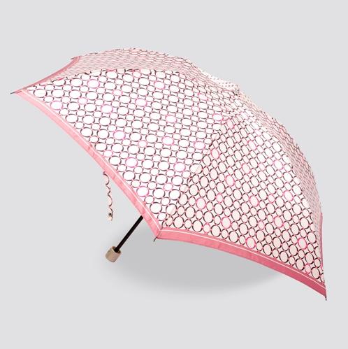 CESARE BRUNI品牌日本进口面料55cm*6K碳钢骨超轻春夏经典规则图形晴雨伞 75268 商品图1