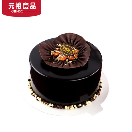 元祖溪云初起巧克力鲜奶水果生日蛋糕