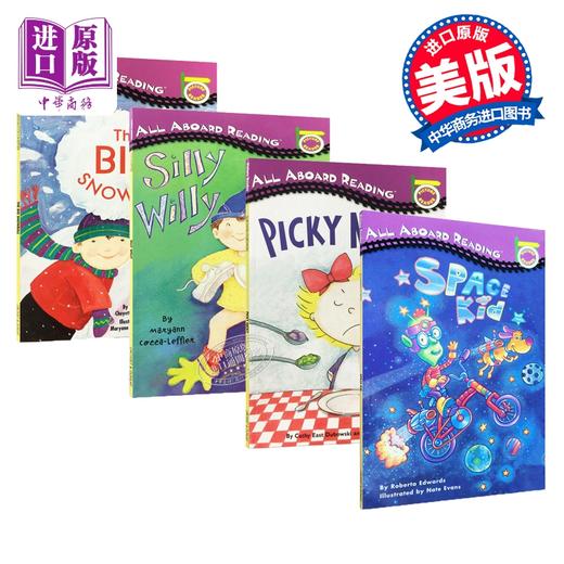 【中商原版】汪培珽初级阶段故事绘本4册 英文原版  All Aboard Reading(Picture Reader)  低幼亲子绘本 2-5岁 商品图0