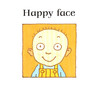 【中商原版】看看有趣的表情包 英文原版 Funny Face 低幼学前早教认知纸板书 0-5岁 商品缩略图2