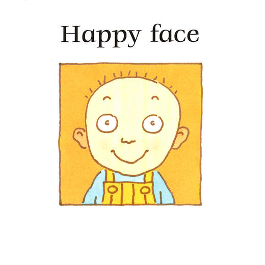 【中商原版】看看有趣的表情包 英文原版 Funny Face 低幼学前早教认知纸板书 0-5岁 商品图2