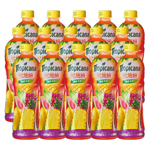 500ml*15瓶 百事 果缤纷 热带美味 商品图0