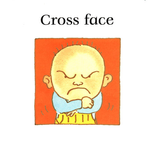 【中商原版】看看有趣的表情包 英文原版 Funny Face 低幼学前早教认知纸板书 0-5岁 商品图5