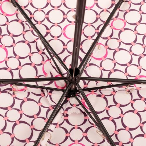 CESARE BRUNI品牌日本进口面料55cm*6K碳钢骨超轻春夏经典规则图形晴雨伞 75268 商品图12