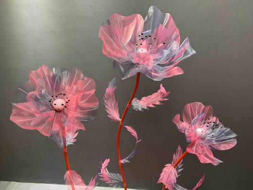 渐变真丝花【运费自理】 商品图1