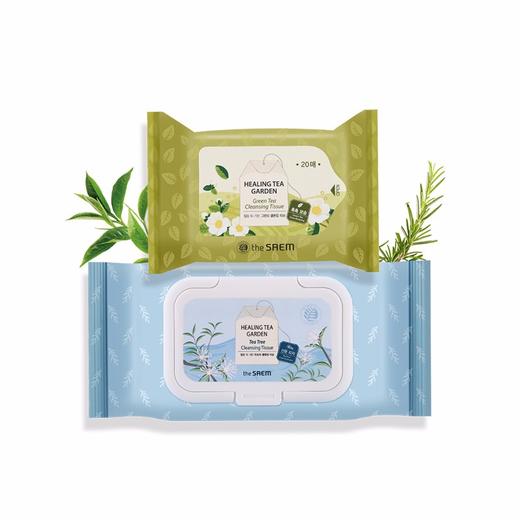 THE SAEM/得鲜 花园茶树卸妆湿巾  开票JPY带授权招加盟代理 商品图1