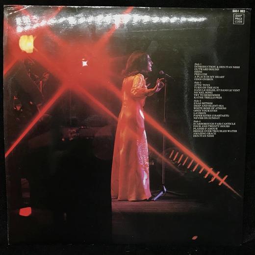 LP黑胶唱片两张装 希腊流行乐歌手娜娜·穆斯库莉英国演唱会 商品图1