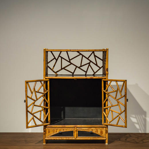 清代 湘妃竹茶棚