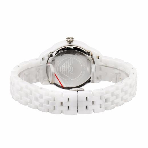 ARMANI/阿玛尼 简约时尚纯白腕带女士手表 AR1477JPY带授权招加盟代理 商品图2