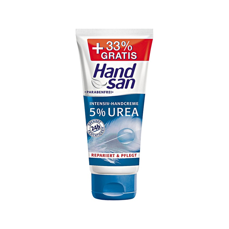 HANDSAN 深层保湿尿素手霜100ML 增量装保税JPY带授权招加盟代理