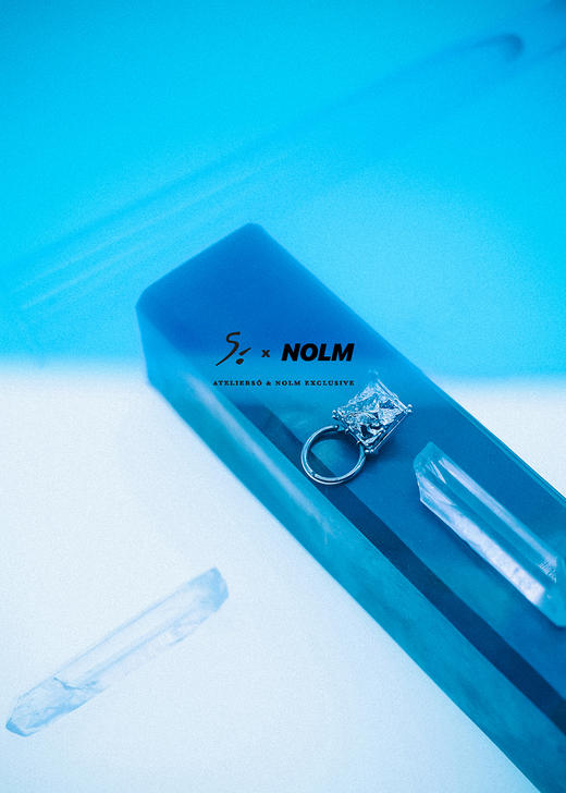 ATELIERSÓ x NOLM Zhore 假宝石圆环耳钉 商品图2