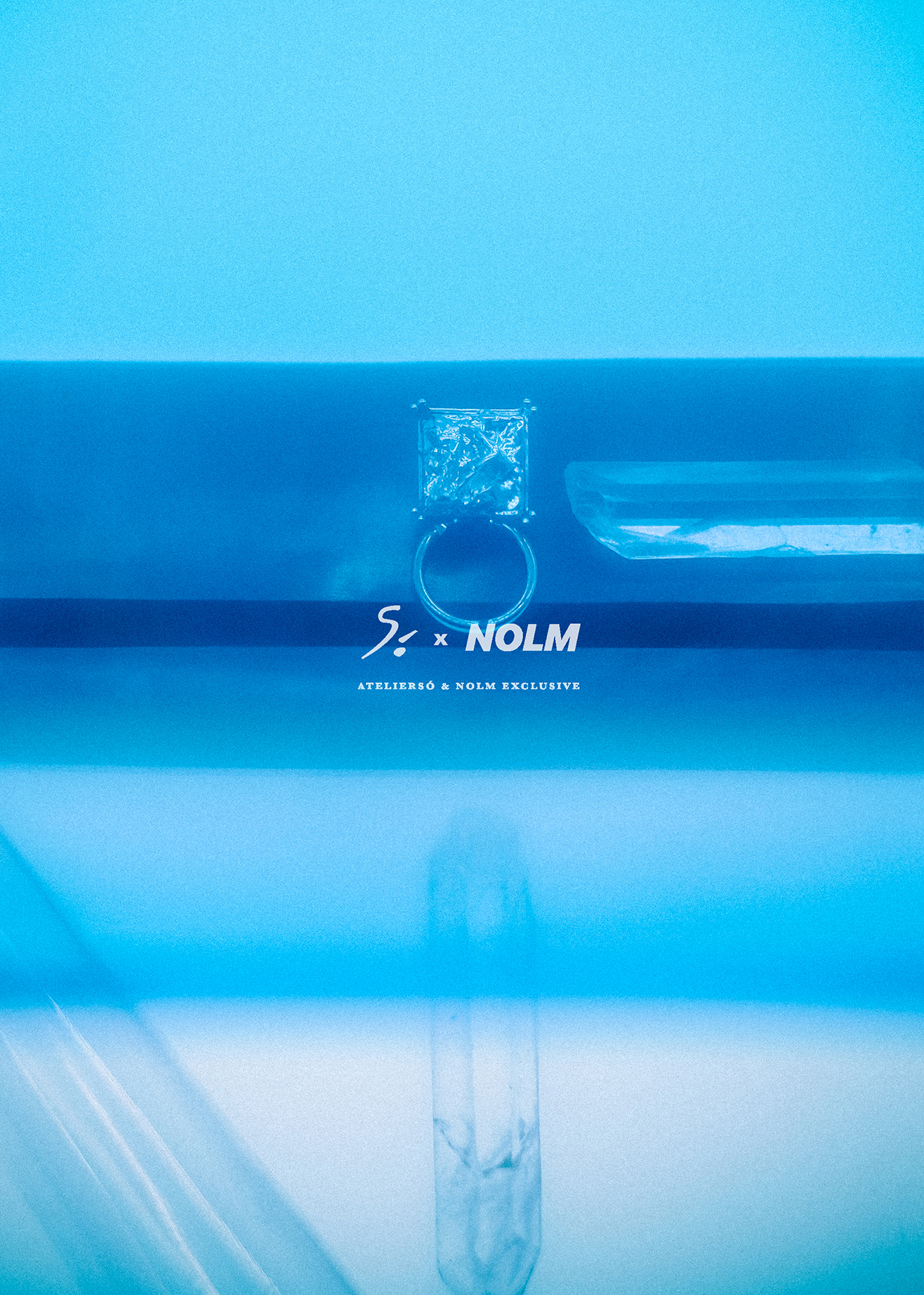 ATELIERSÓ x NOLM Zhore 假宝石圆环耳钉