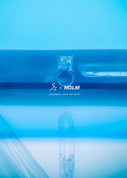 ATELIERSÓ x NOLM Zhore 假宝石圆环耳钉 商品图0