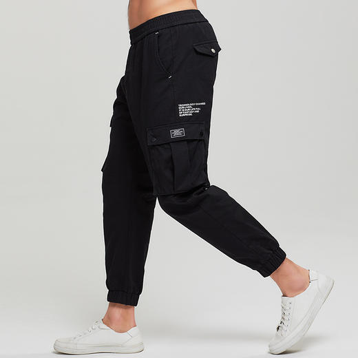 Supield素湃黑科技防污工装裤男束脚纯棉潮牌休闲裤薄款 商品图3