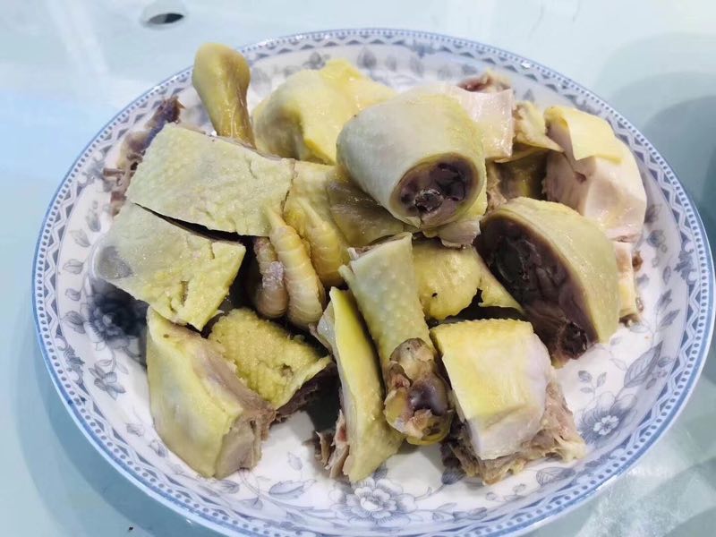 秘制脆皮盐水鸡