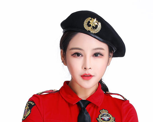 业务调整下架200810新款毛呢贝雷帽海军帽男女通用广场水兵舞军人军旅
