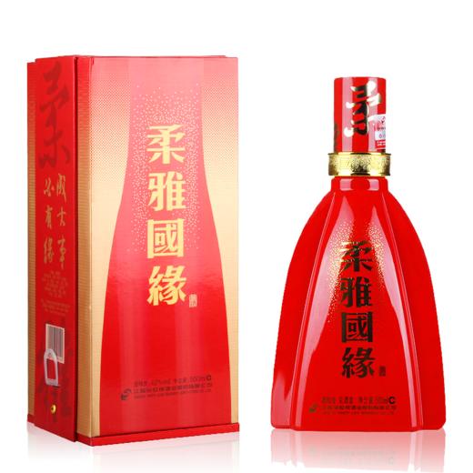 【每瓶-5元】今世缘柔雅国缘  42度500ml 商品图0