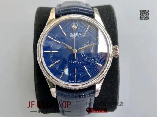 VF新力作劳力士切利尼系列，这是一款打破传统新突破的日历腕表，结合拱外圈三角坑纹圈组成双外圈 商品图0