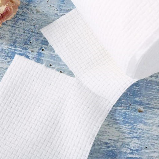 【TREECHADA洗脸巾】纯棉无菌擦脸巾专用卸妆棉柔洁面巾纸卷筒式80片/卷 商品图3