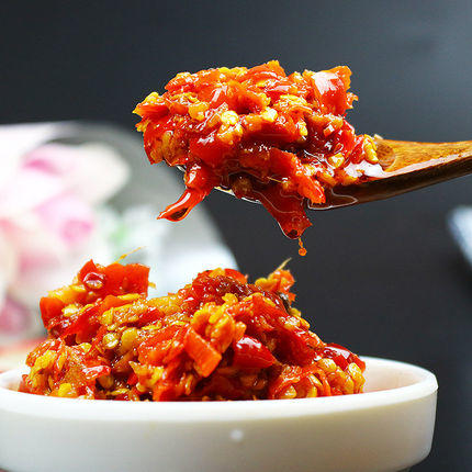 【满66包邮】金刚山剁椒酱100g*1袋 商品图3