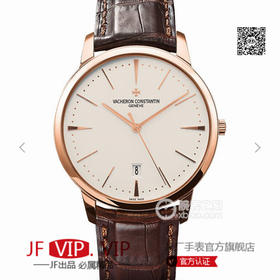 FK江诗丹顿85180传承经典系列腕表！男士腕表，皮表带，自动机械机芯，透底。