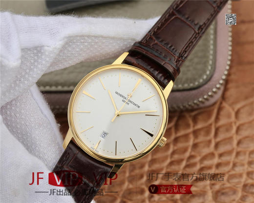 FK江诗丹顿85180传承经典系列腕表！男士腕表，皮表带，自动机械机芯，透底。 商品图2