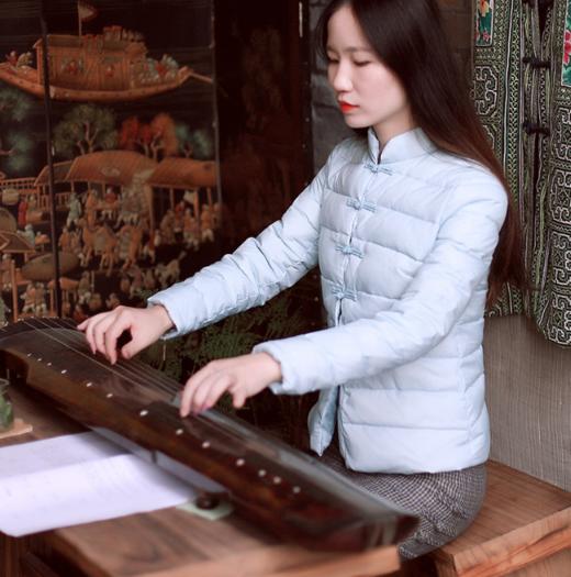 【服饰鞋包】民族风修身短款羽绒服保暖加厚棉衣复古文艺外套 商品图2