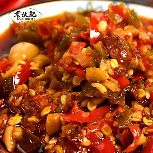 【川派辣酱380g瓶装】 老伙记双椒 烧椒两种口味可选，传统手工匠作，正宗四川味道 商品图4