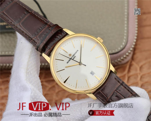 FK江诗丹顿85180传承经典系列腕表！男士腕表，皮表带，自动机械机芯，透底。 商品图1