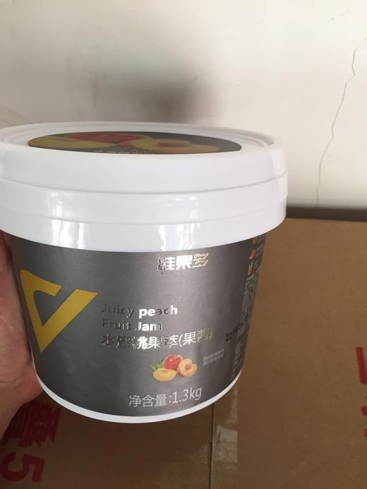 （优+）维果多 水蜜桃果萃（水果茶浆） 1.3kg/桶 商品图1