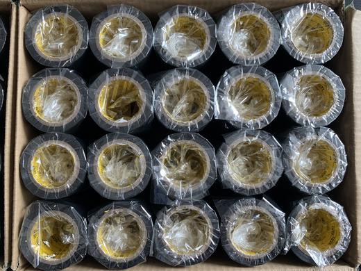 4.5CM*7M 黑色 PVC橡塑胶带 80卷/7.6KG/件  商品代码18994 商品图1